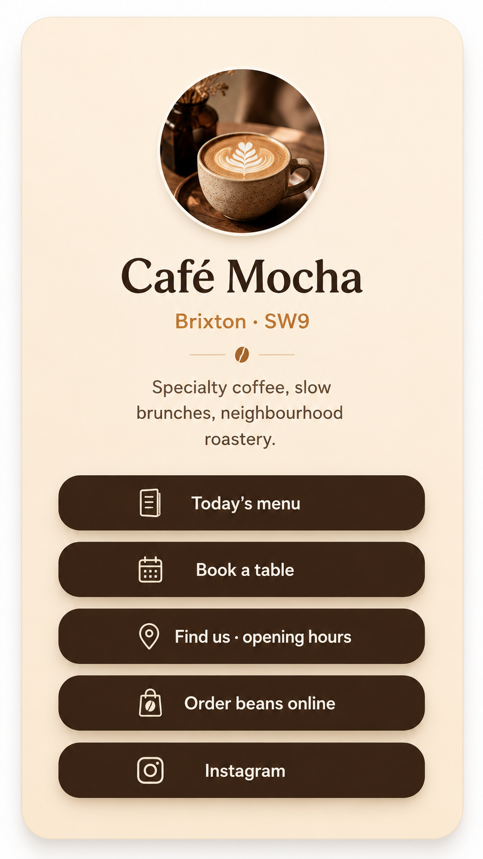 Brew Linkbook Template